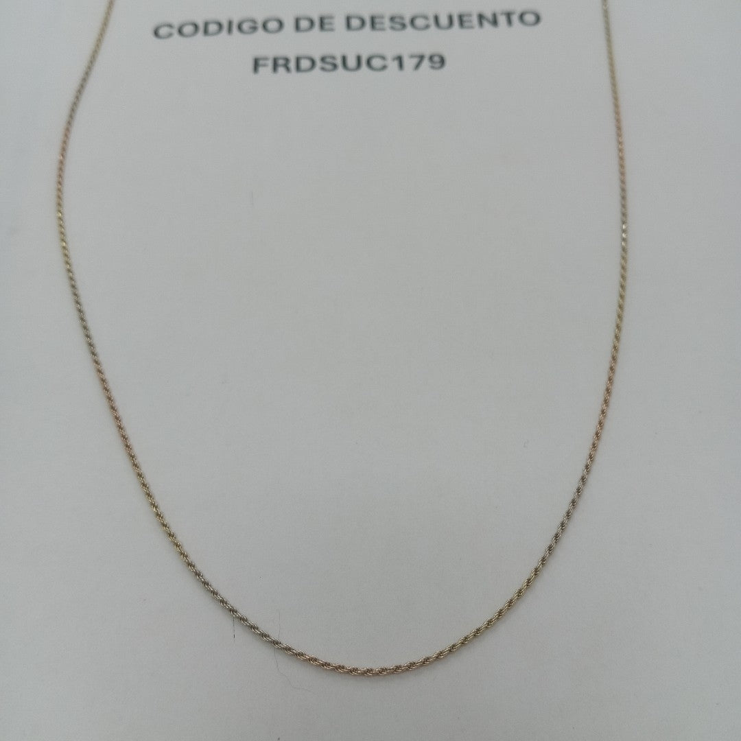 CADENA ORO 10 K 5,20 GRMS (SEMINUEVO)