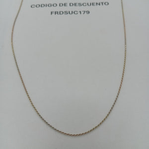 CADENA ORO 10 K 5,20 GRMS (SEMINUEVO)