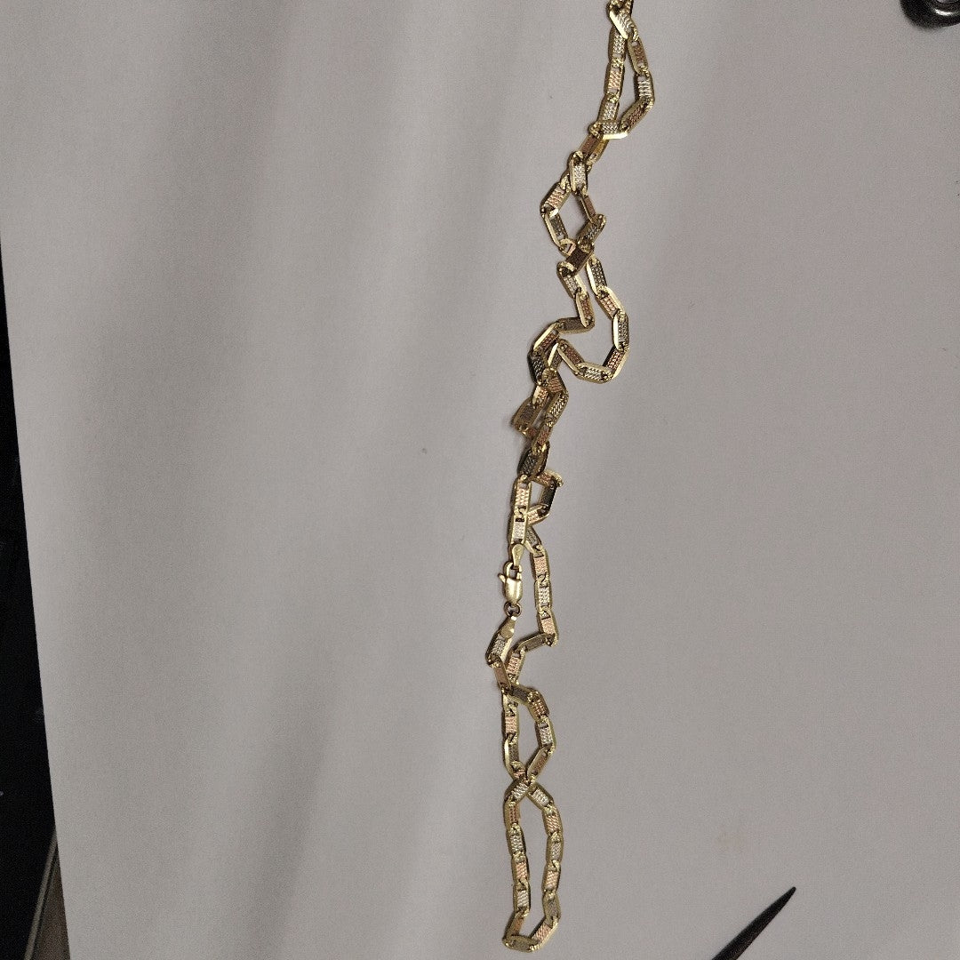 CADENA ORO,ORO COMBINADO 14 K 13,20 GRMS (SEMINUEVO)
