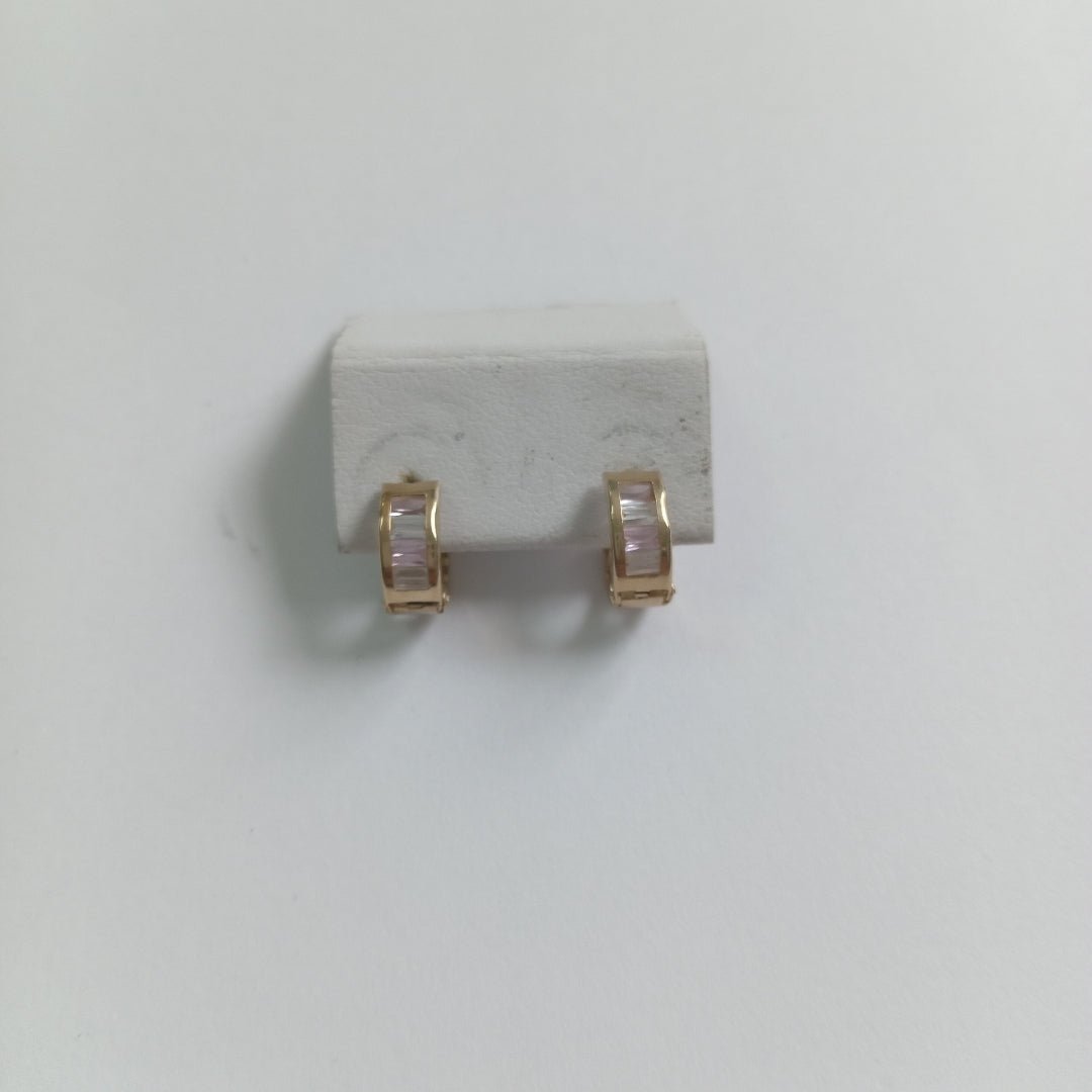 ARRACADAS PAR ORO 10 K 1.5 GRMS (SEMINUEVO)