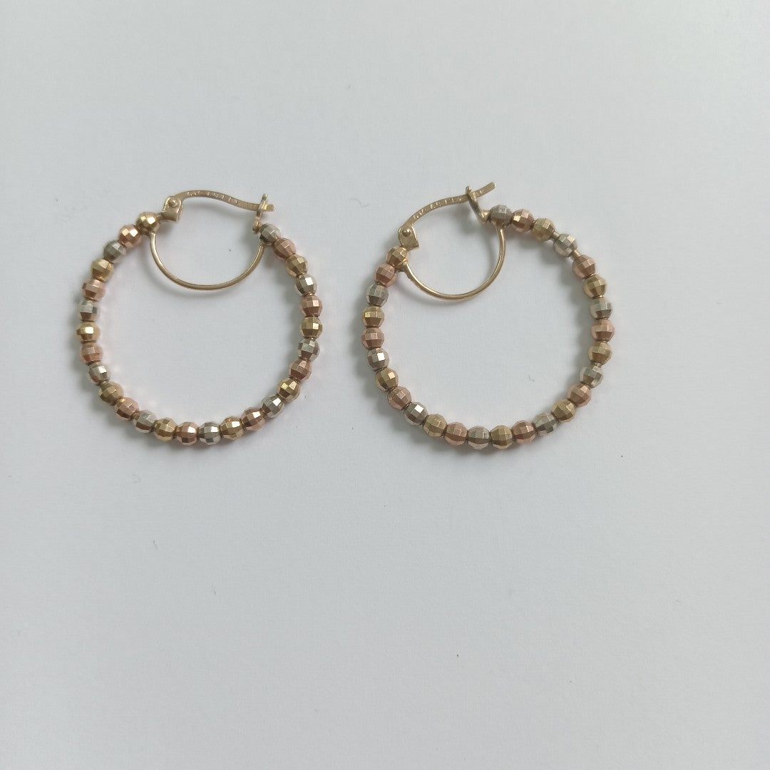 ARRACADAS PAR ORO 10 K 3.2 GRMS (SEMINUEVO)