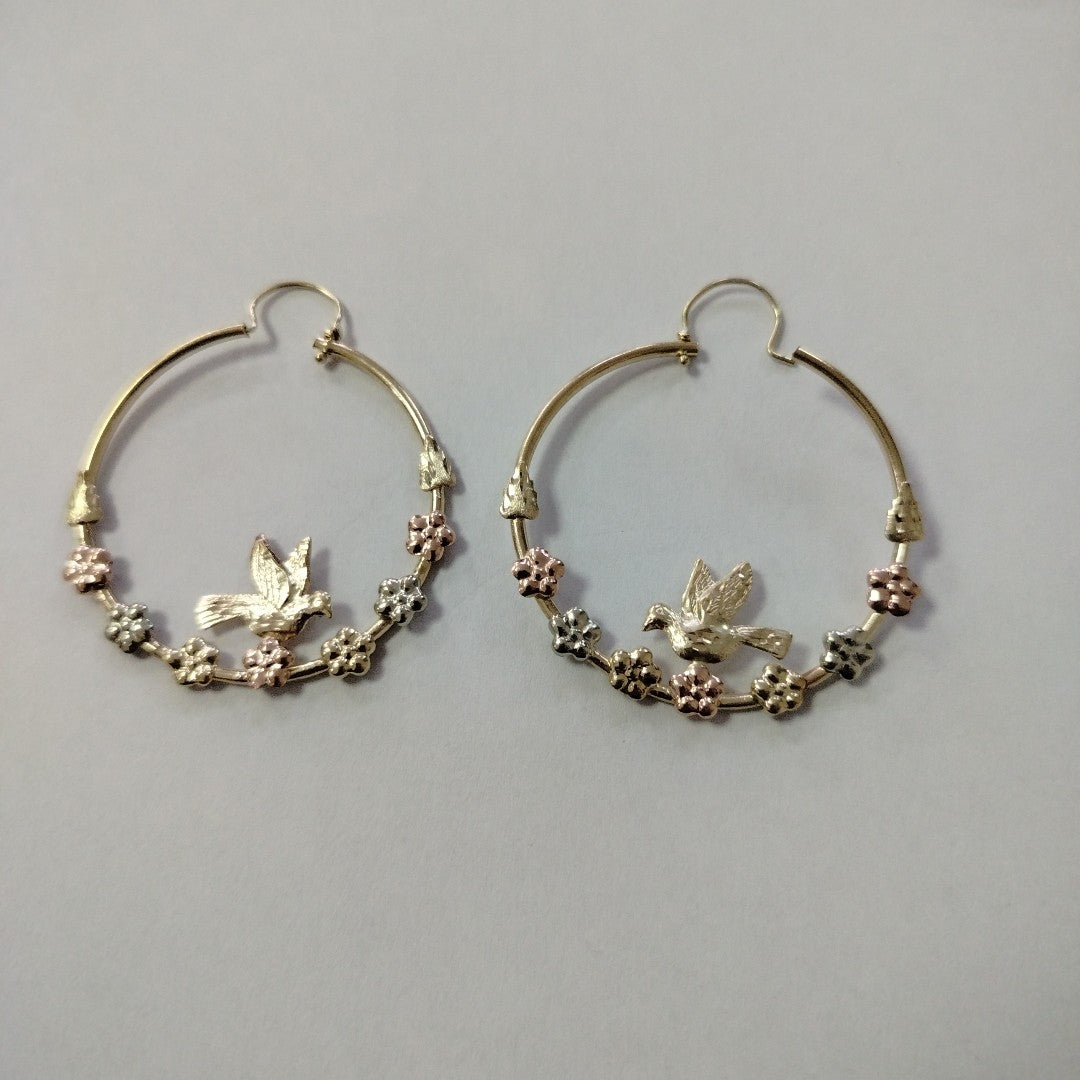 ARRACADAS PAR ORO 10 K 5,50 GRMS (SEMINUEVO)