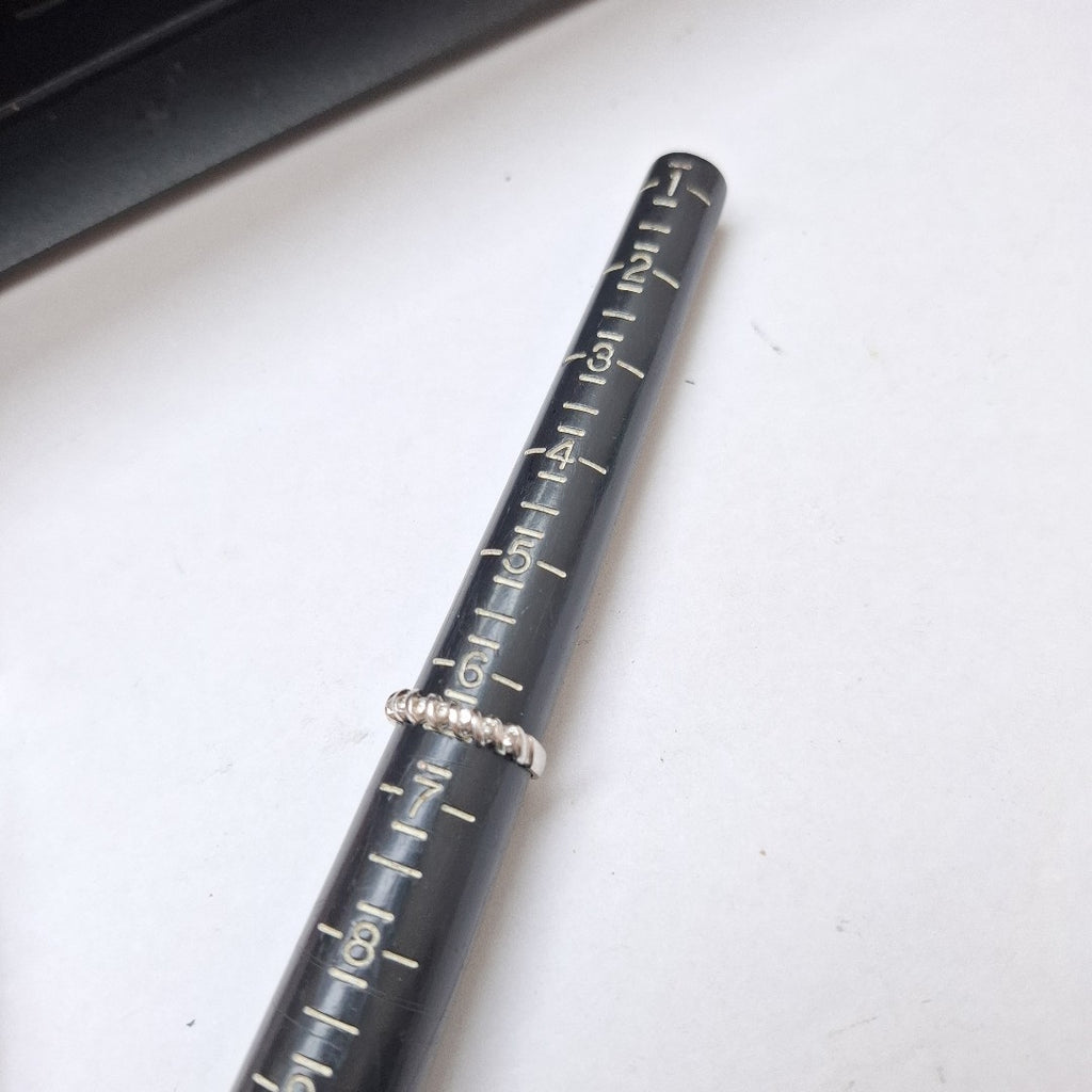 ANILLITO ORO, ORO BLANCO 14 K 2.2 GRMS (SEMINUEVO)