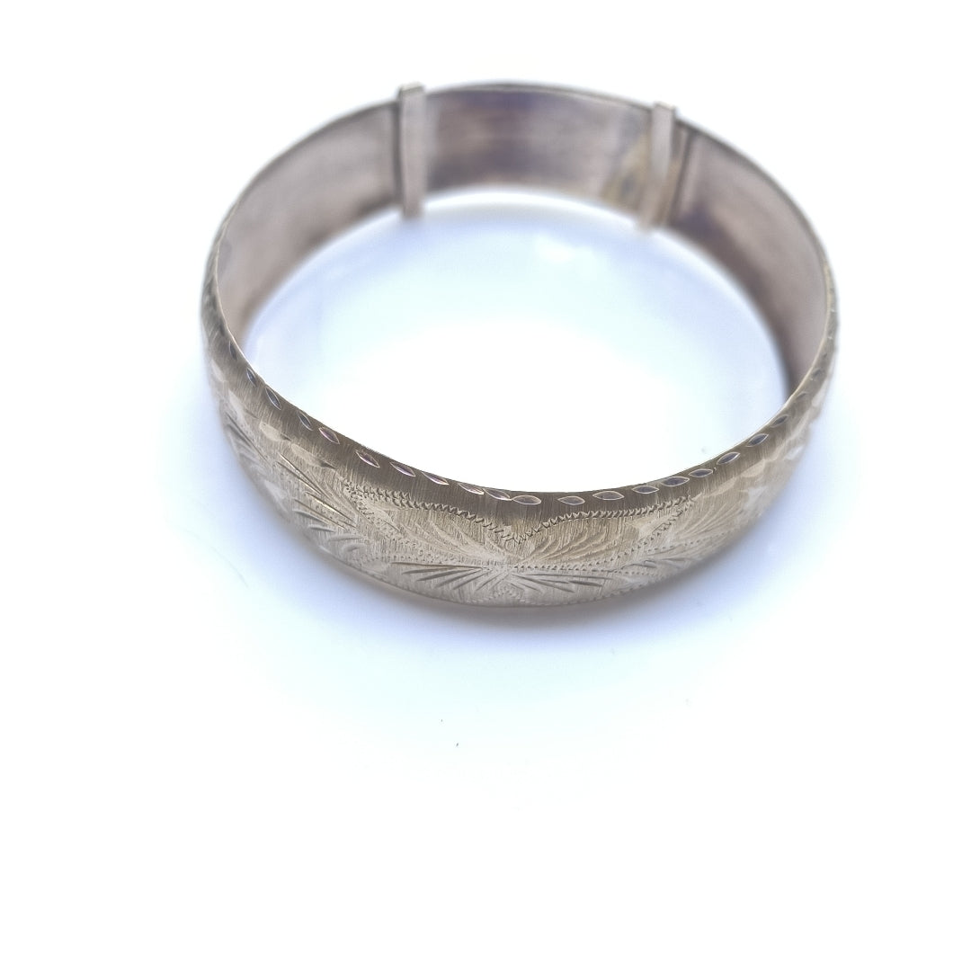 PULSERA RIGIDA ORO 10 K 16,50 GRMS (SEMINUEVO)