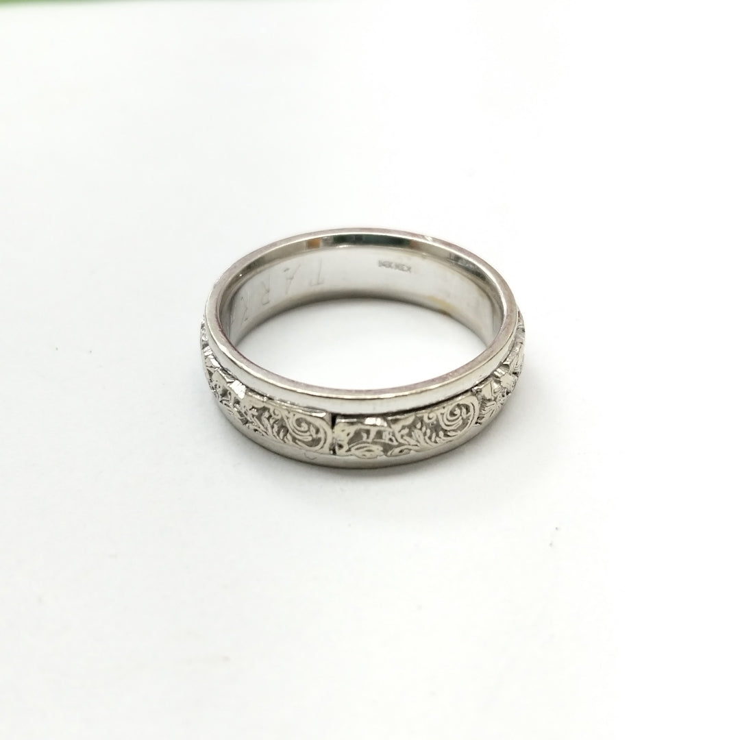 ARGOLLA ORO,ORO BLANCO 14 K 7,40 GRMS (SEMINUEVO)