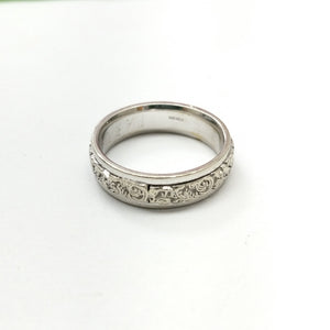 ARGOLLA ORO,ORO BLANCO 14 K 7,40 GRMS (SEMINUEVO)