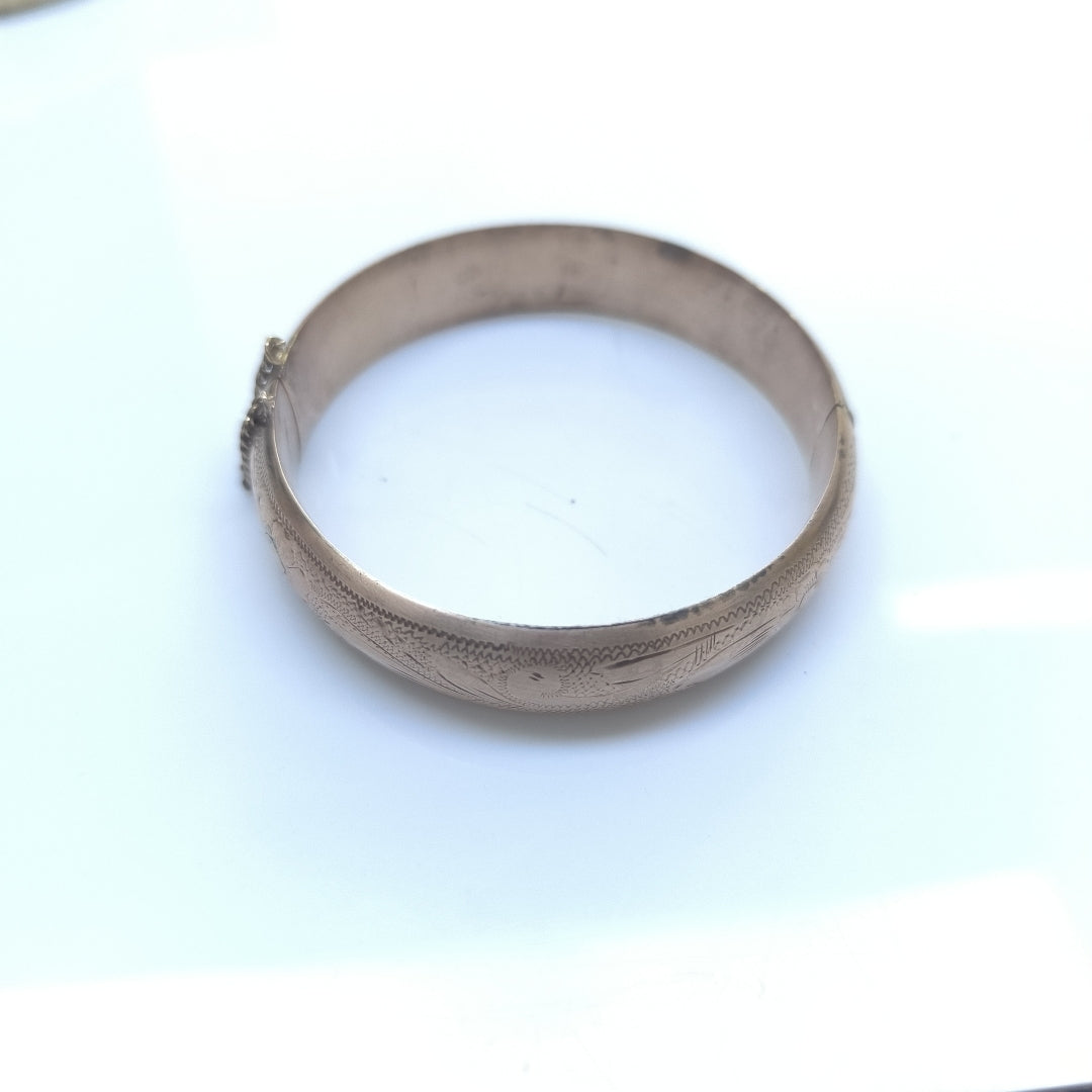 PULSERA RIGIDA ORO 8 K 16,40 GRMS (SEMINUEVO)