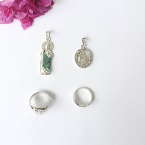 ANILLITO, DIJE PLATA 11.7 GRMS (SEMINUEVO)