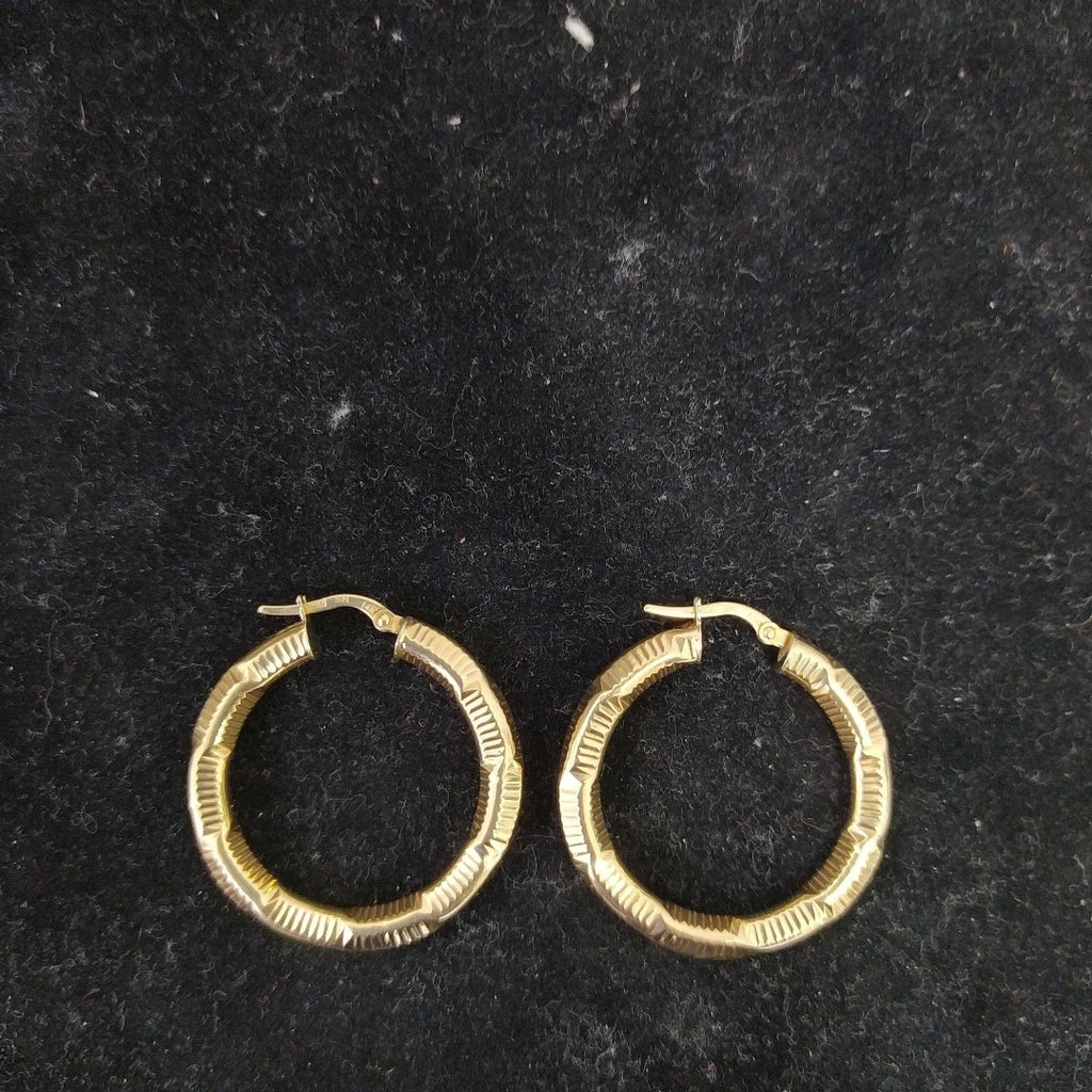 ARRACADAS PAR ORO 14 K 2,10 GRMS (SEMINUEVO)