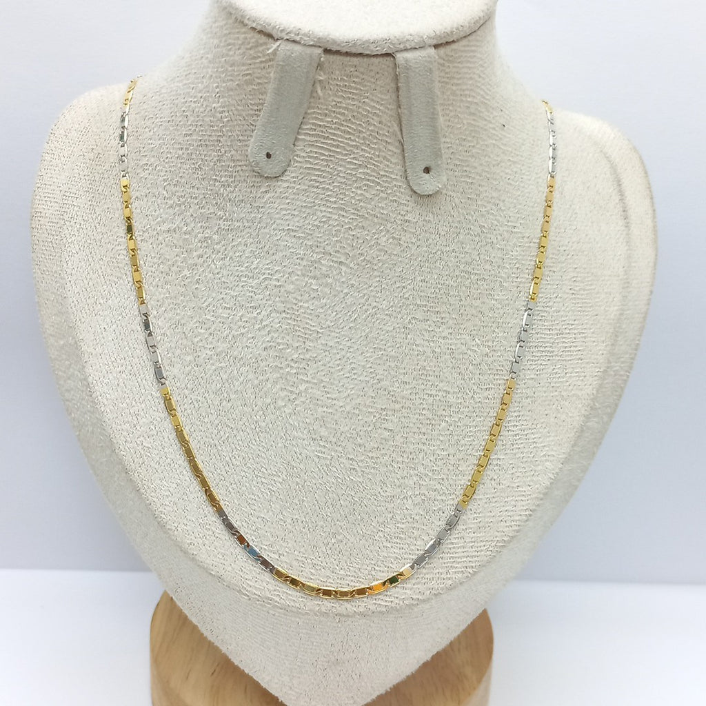 CADENA ORO, ORO COMBINADO 14 K 4.7 GRMS (SEMINUEVO)