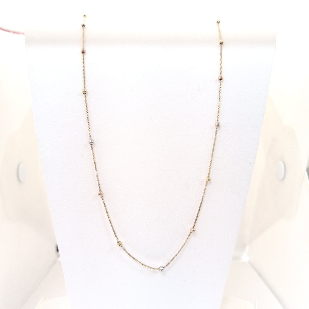 GARGANTILLA ORO,RODIADO 14 K 2,40 GRMS (SEMINUEVO)