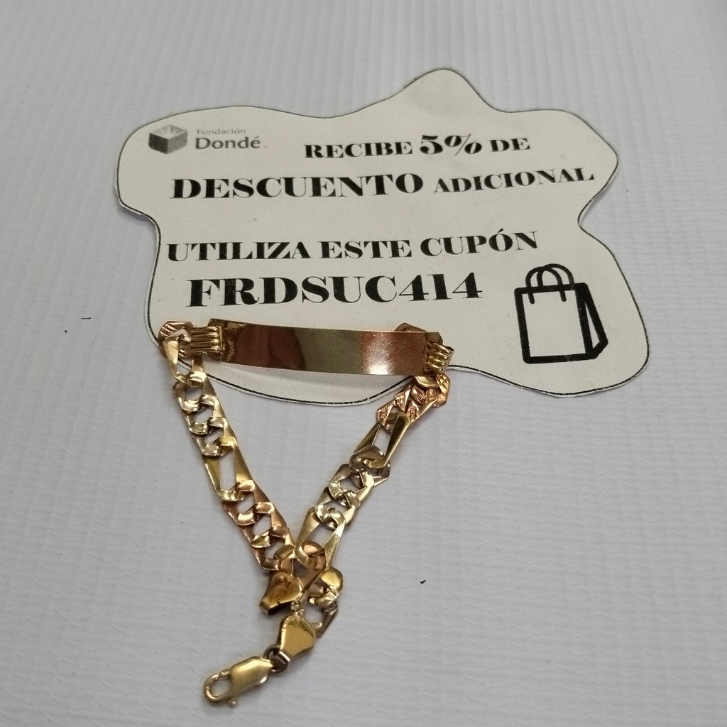 ESCLAVA ORO 14 K 5.3 GRMS (SEMINUEVO)