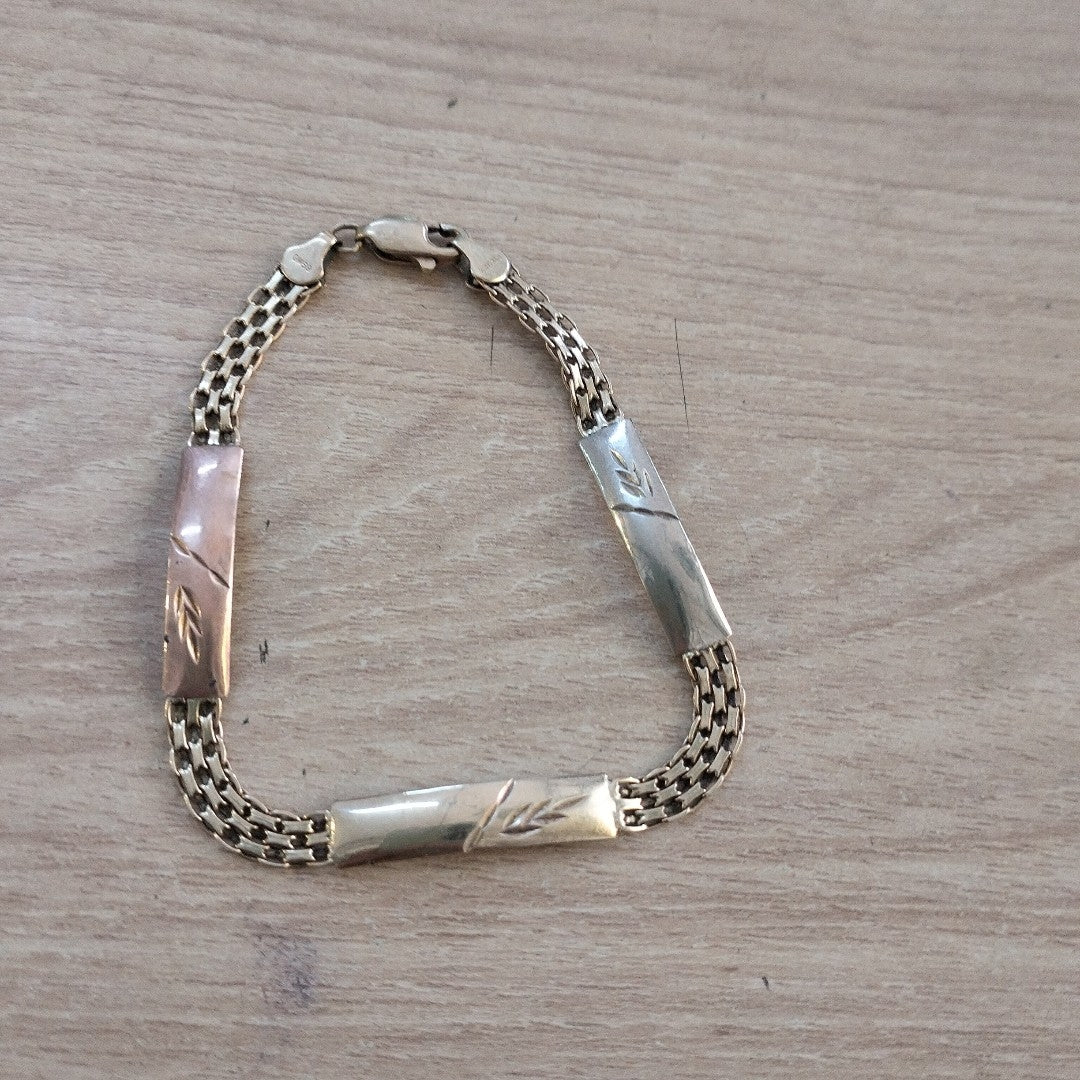 PULSERA ORO 10 K 4.5 GRMS (SEMINUEVO)