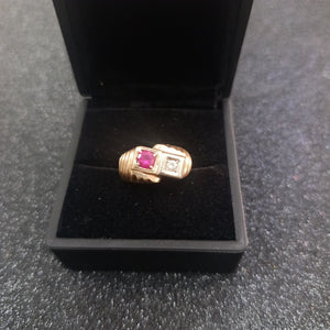 ANILLO ORO 10 K 6,30 GRMS (SEMINUEVO)