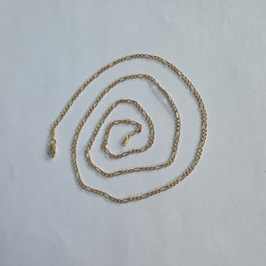 CADENA ORO COMBINADO 14 K 3,20 GRMS (SEMINUEVO)