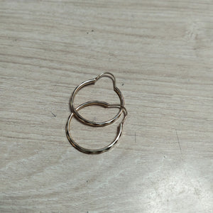 ARRACADAS PAR ORO 14 K 2.2 GRMS (SEMINUEVO)