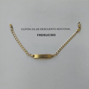 ESCLAVA ORO 14 K 2.4 GRMS (SEMINUEVO)