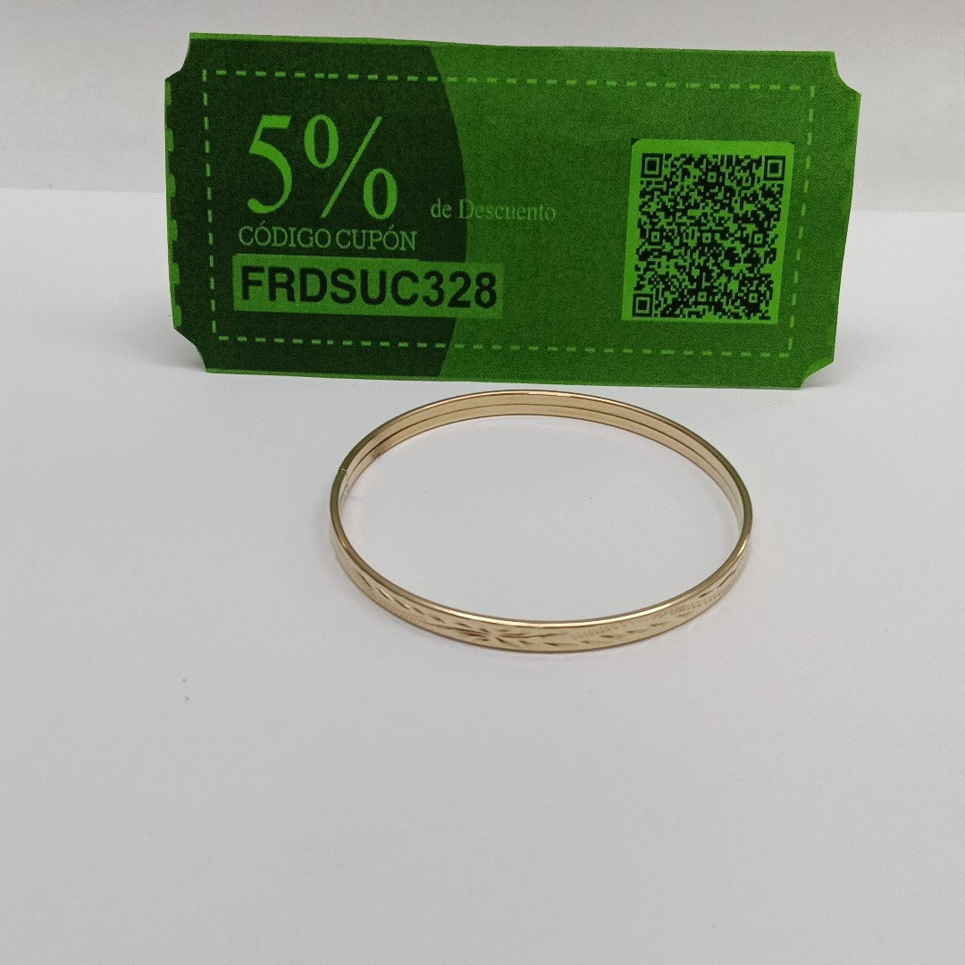 BRAZALETE ORO 10 K 5.5 GRMS (SEMINUEVO)
