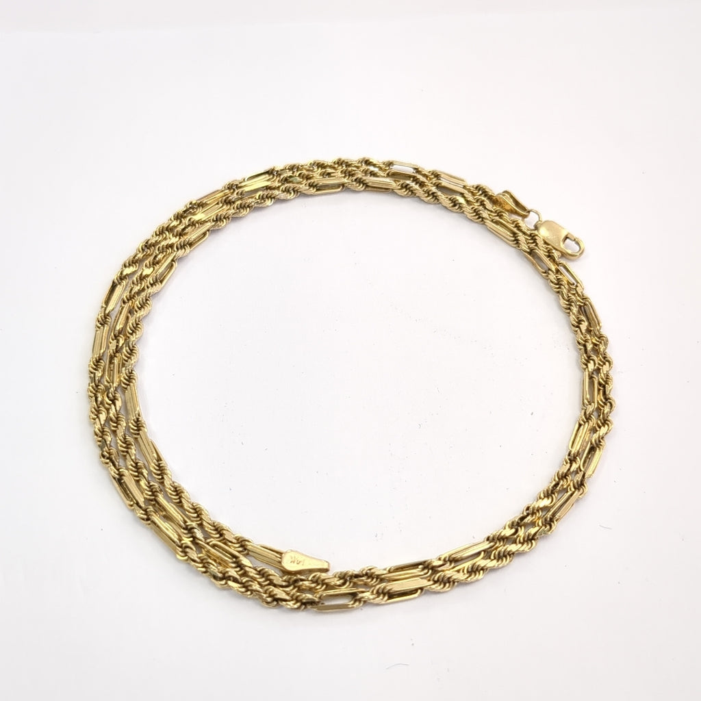 CADENA ORO 14 K 13.8 GRMS (SEMINUEVO)
