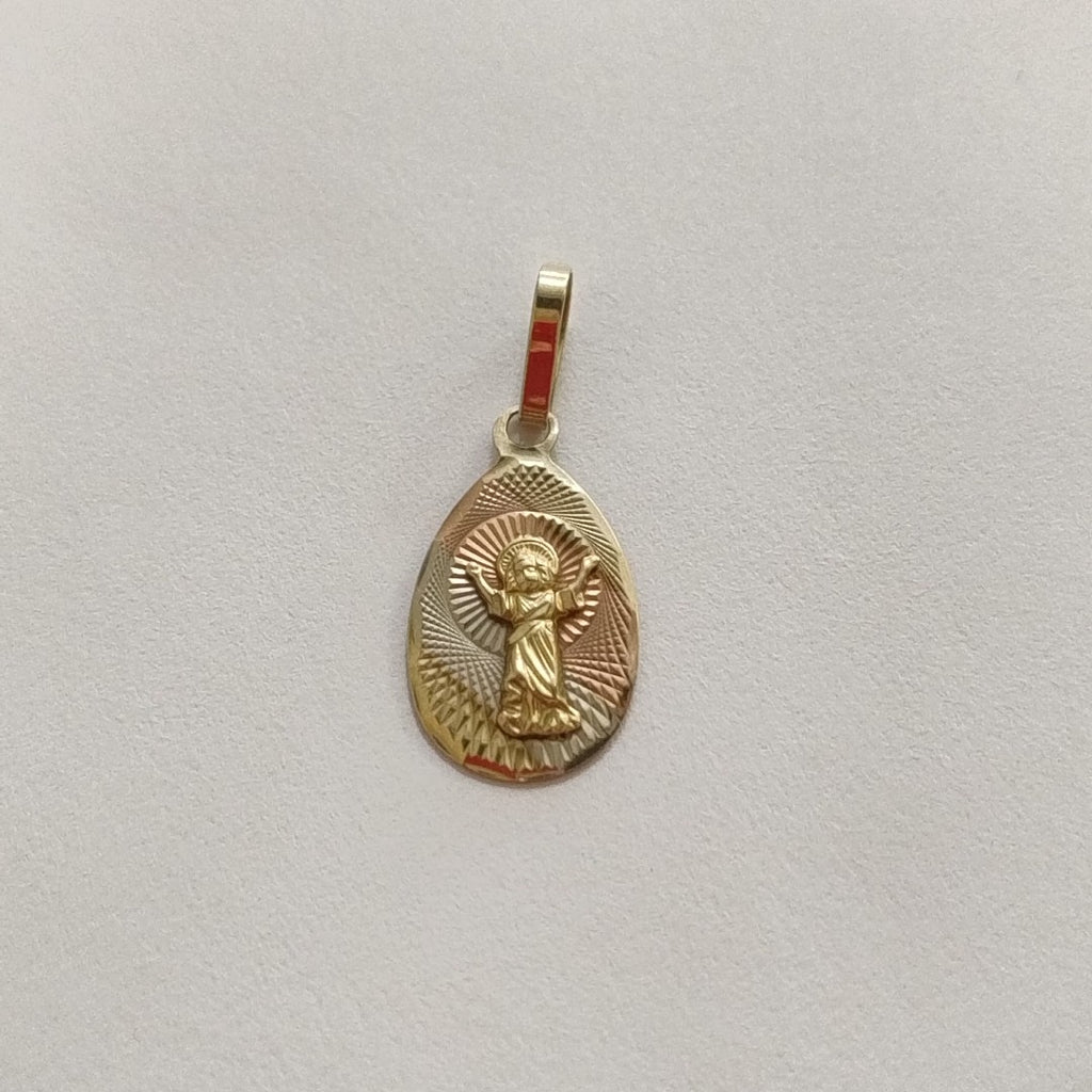 MEDALLA RELIGIOSA ORO 10 K 0.9 GRMS (SEMINUEVO)
