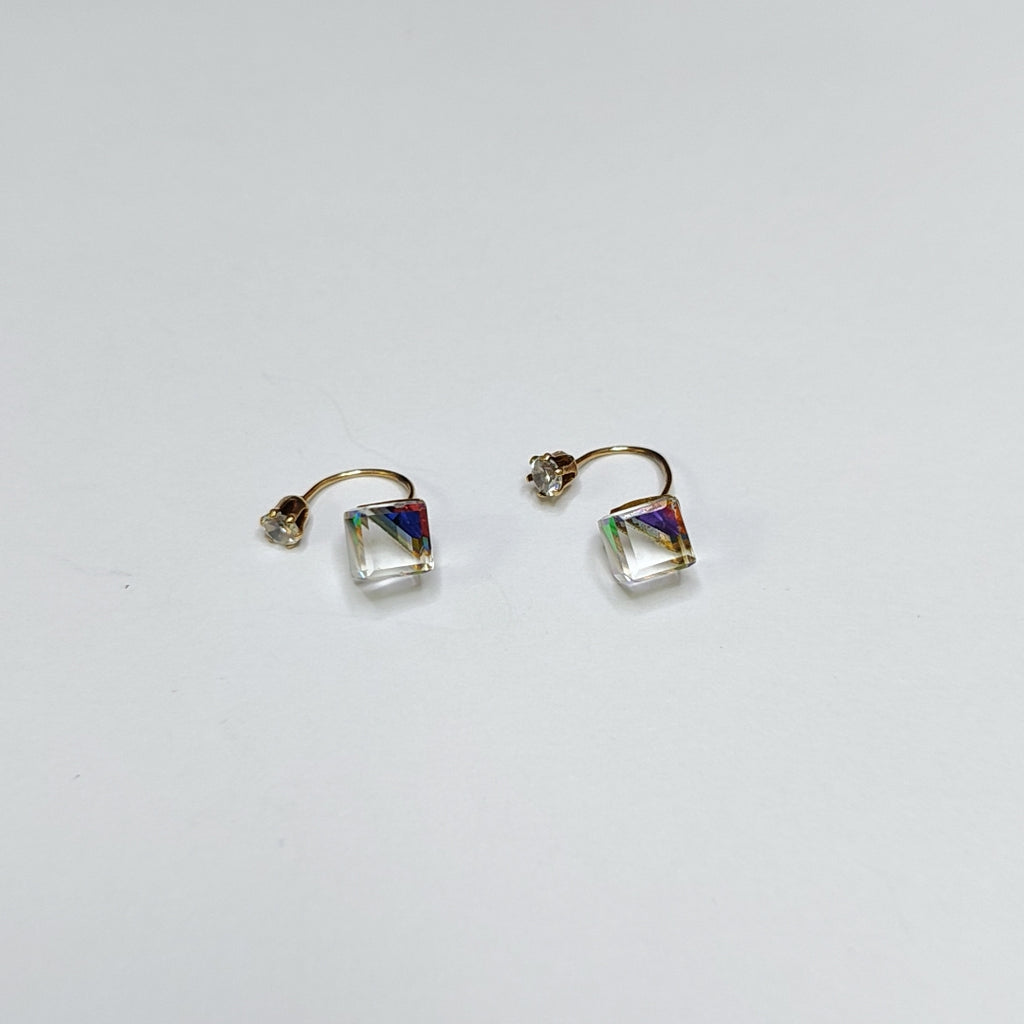 ARETES PAR ORO 14 K 1.7 GRMS (SEMINUEVO)