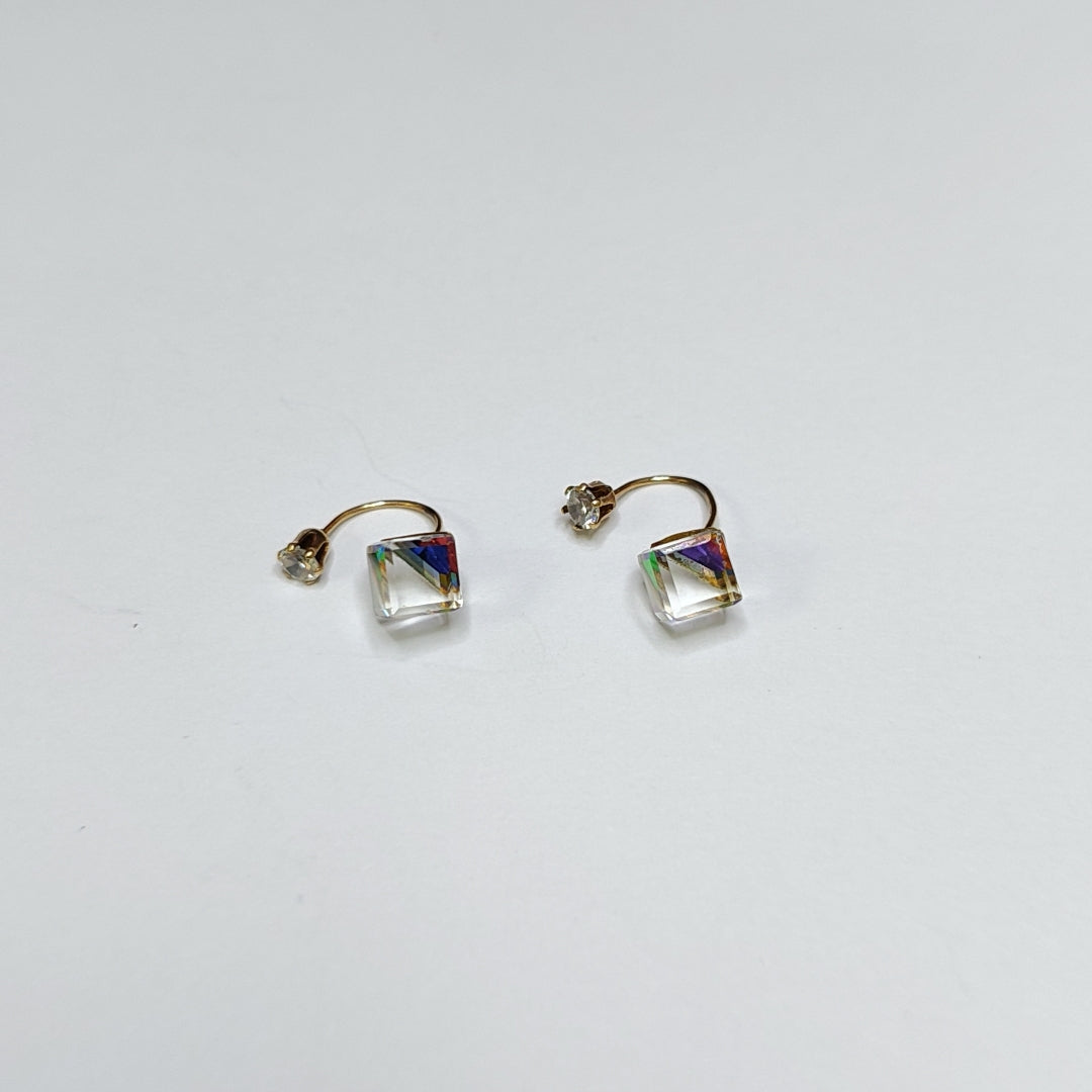 ARETES PAR ORO 14 K 1.7 GRMS (SEMINUEVO)