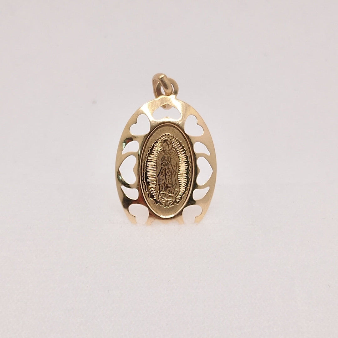 MEDALLA RELIGIOSA ORO 14 K 1 GRMS (SEMINUEVO)