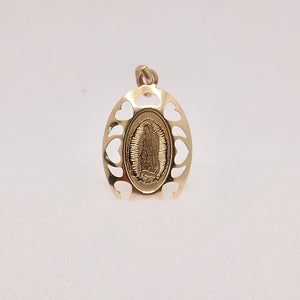 MEDALLA RELIGIOSA ORO 14 K 1 GRMS (SEMINUEVO)