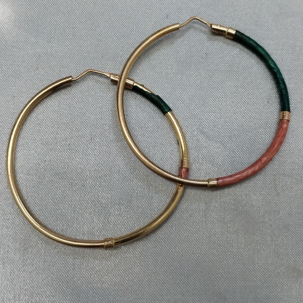 ARRACADAS PAR ORO 14 K 5.2 GRMS (SEMINUEVO)