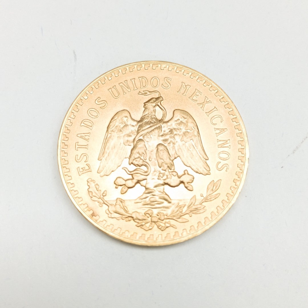 K1 41.6 GRMS 21 K IDENTIFICACIÓN MONEDA NOMINATIVA MONEDAS PESOS 50 PESOS (SEMINUEVO)