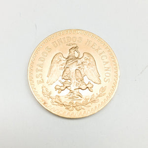 Moneda Centenario Cincuenta Pesos Oro Mexicano 21.6K