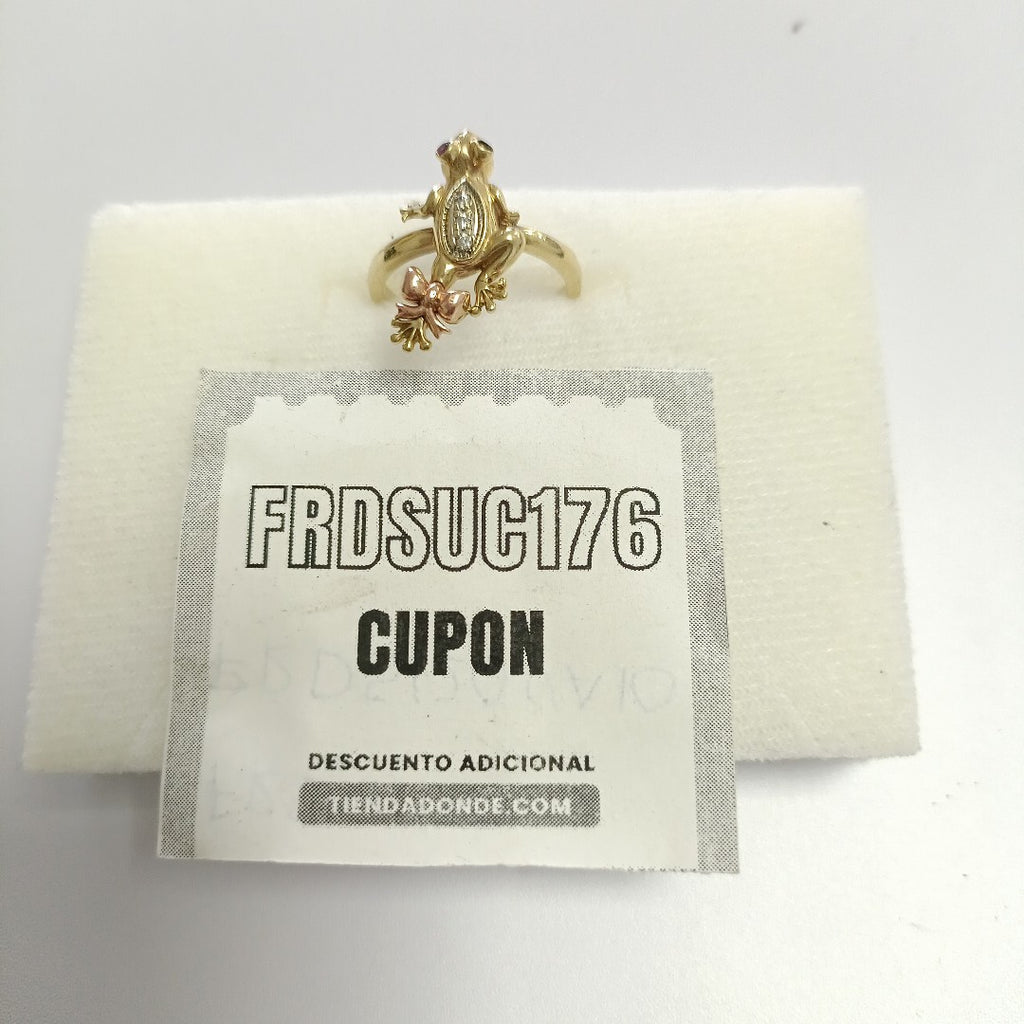ANILLO ORO 10 K 3,60 GRMS (SEMINUEVO)