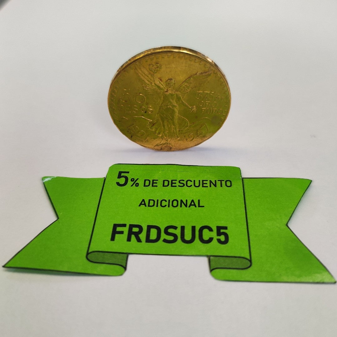 K1 41.6 GRMS 21 K IDENTIFICACIÓN MONEDA NOMINATIVA MATERIALES ORO OBSER (SEMINUEVO)