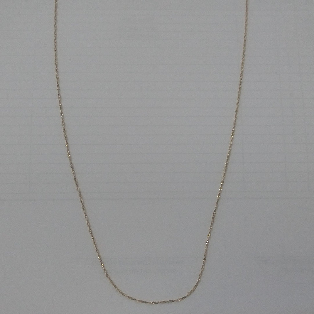 GARGANTILLA ORO 10 K 0.9 GRMS (SEMINUEVO)