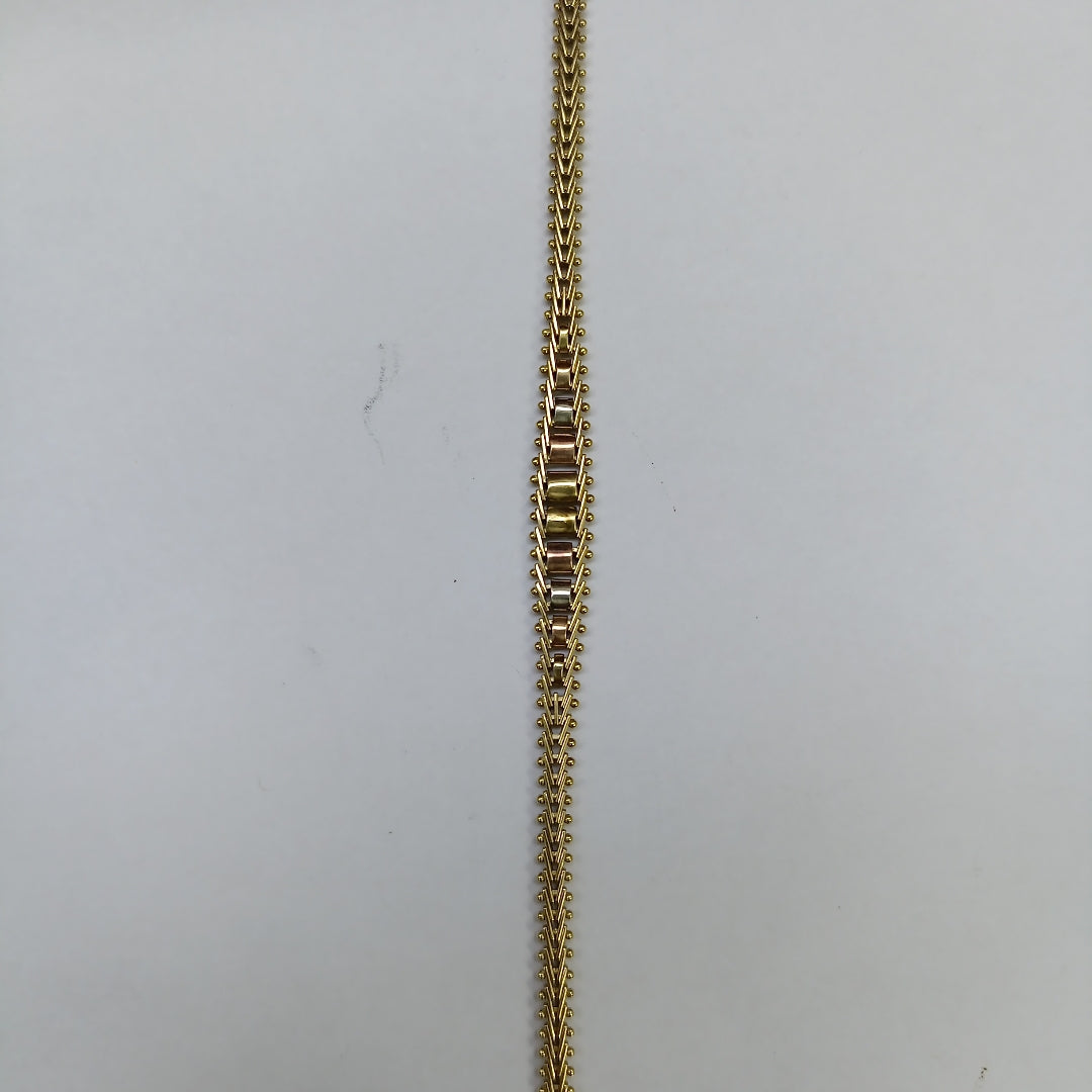 PULSERA ORO 14 K 6.2 GRMS (SEMINUEVO)