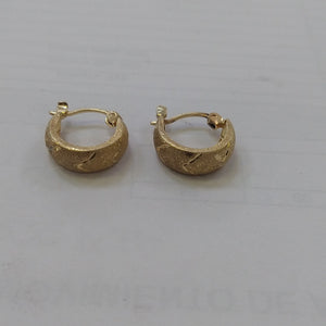 ARRACADAS PAR ORO 14 K 1.8 GRMS (SEMINUEVO)
