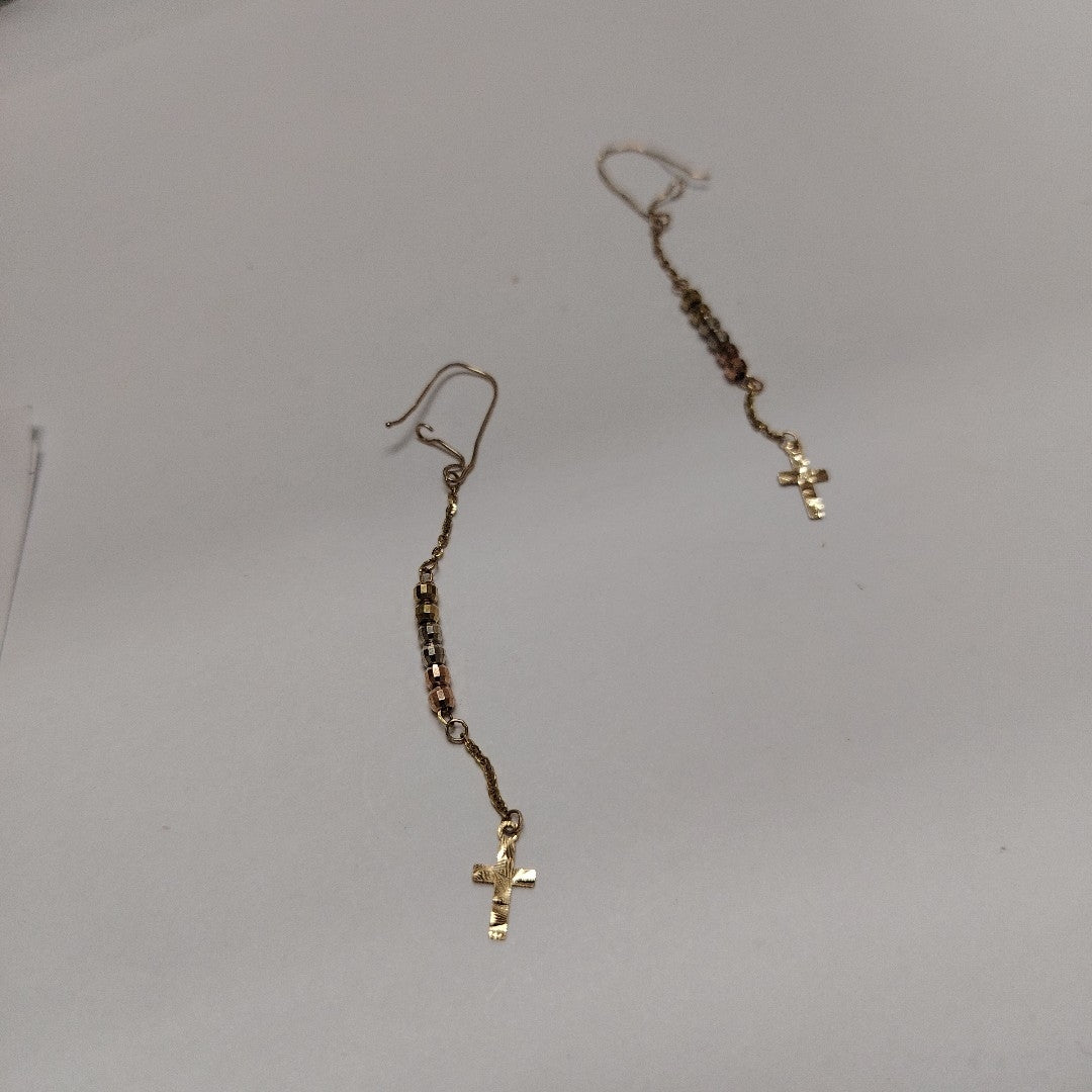 ARETES PAR ORO 10 K 1,40 GRMS (SEMINUEVO)