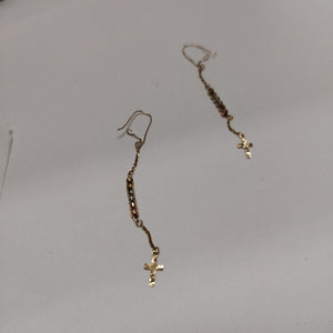 ARETES PAR ORO 10 K 1,40 GRMS (SEMINUEVO)