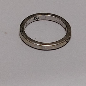 ANILLITO ORO BLANCO 14 K 2,60 GRMS (SEMINUEVO)