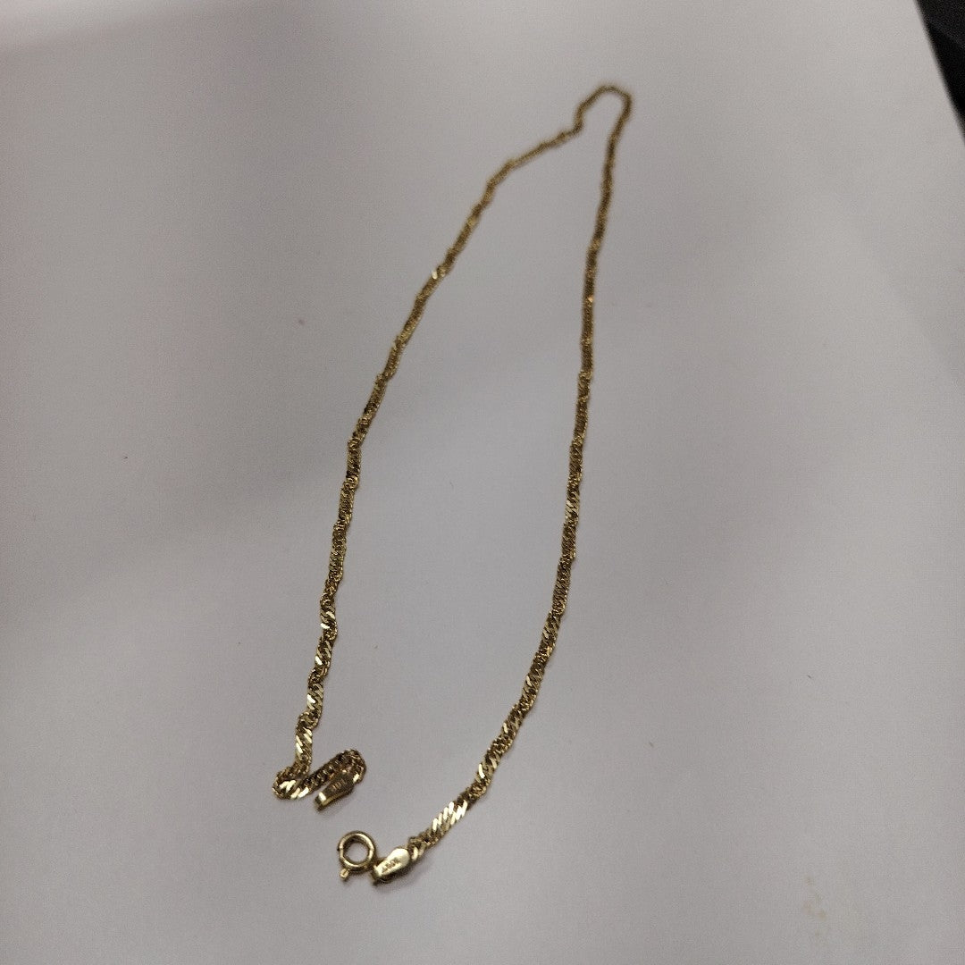 CADENA ORO 10 K 2.6 GRMS (SEMINUEVO)