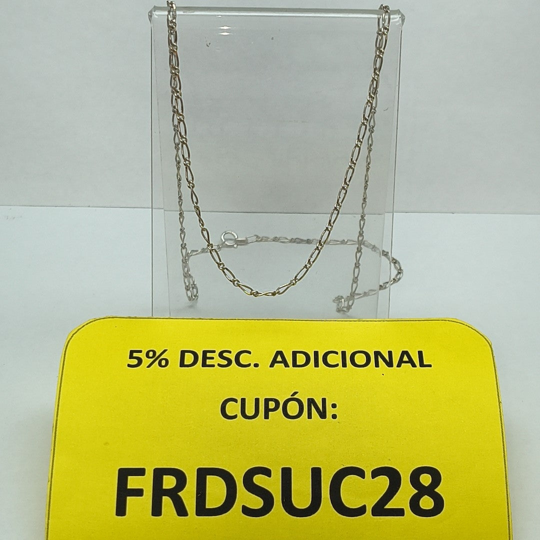 CADENA PLATA 2,80 GRMS (SEMINUEVO)