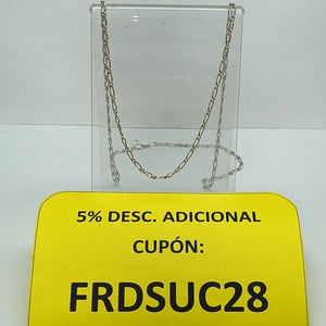 CADENA PLATA 2,80 GRMS (SEMINUEVO)