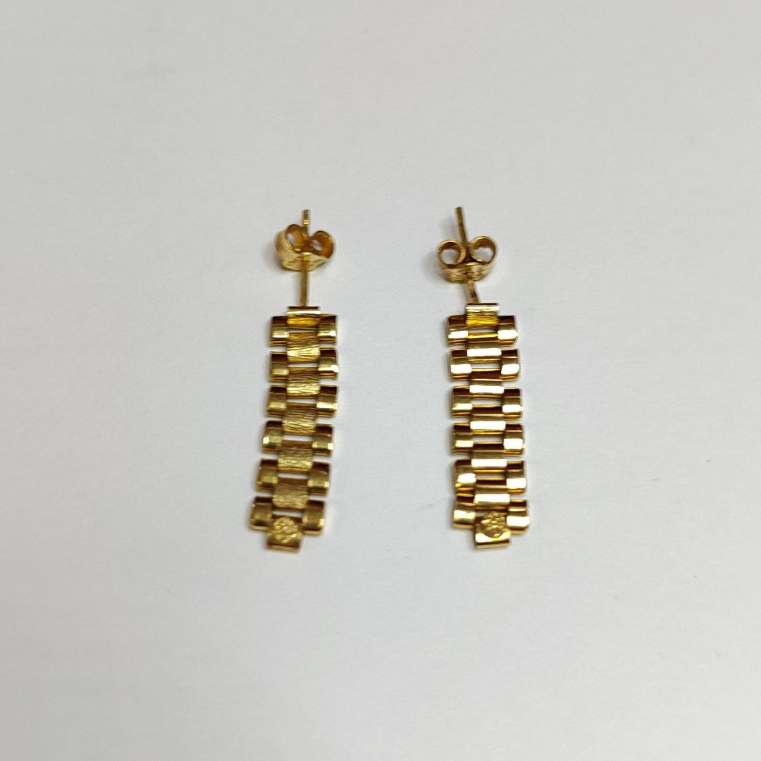 BROQUELES PAR ORO 14 K 2,50 GRMS (SEMINUEVO)