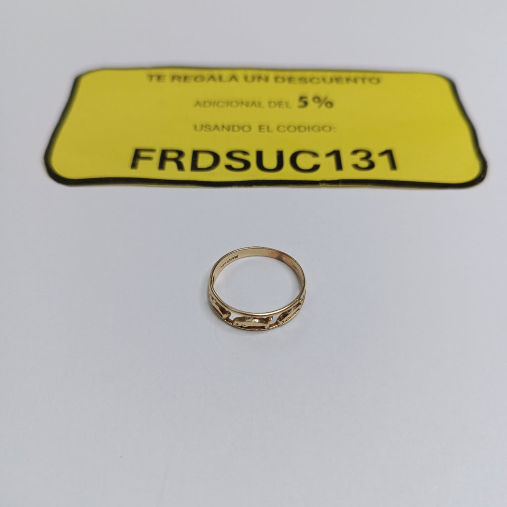 ANILLITO ORO 14 K 1,50 GRMS (SEMINUEVO)