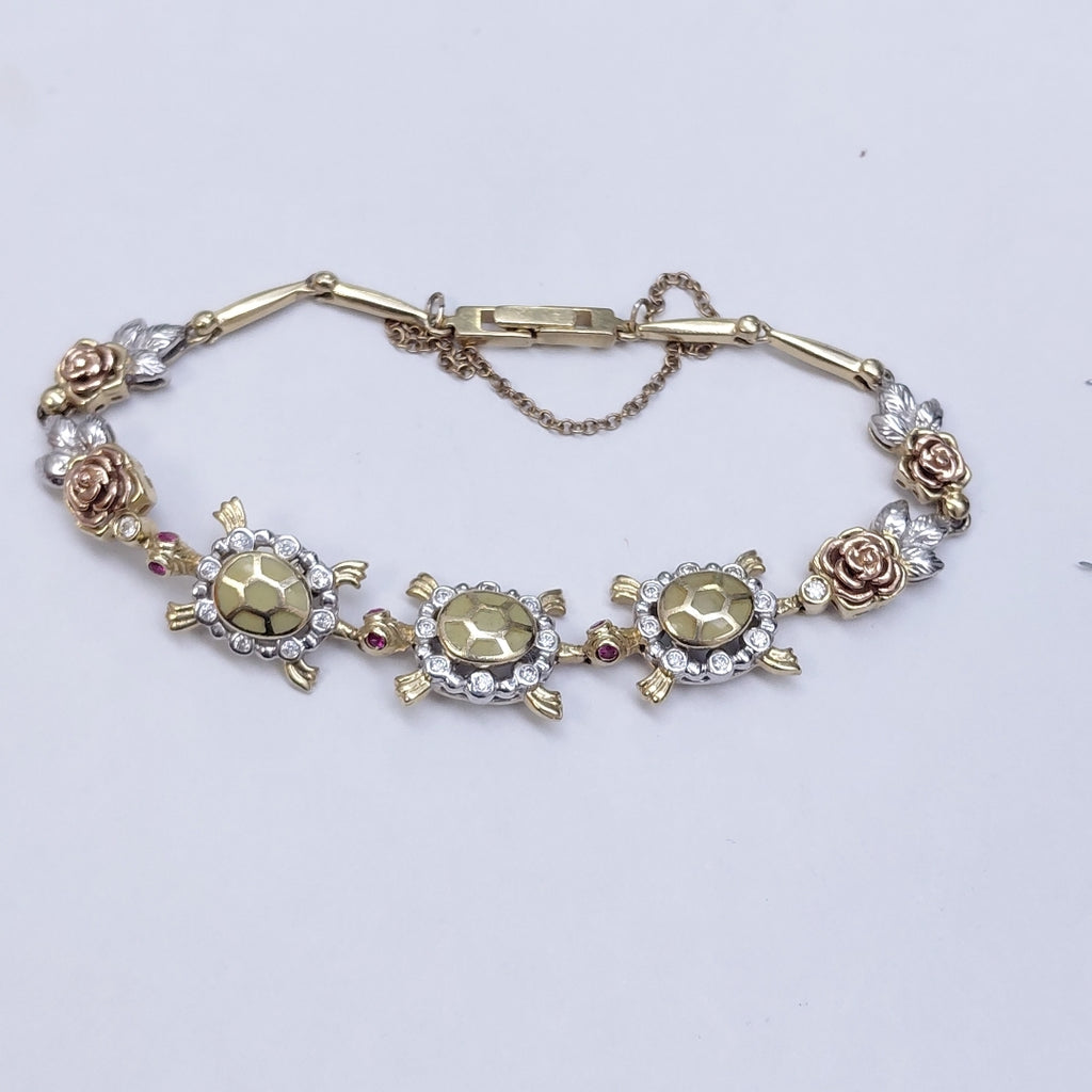 PULSERA ORO 14 K 15.4 GRMS (SEMINUEVO)