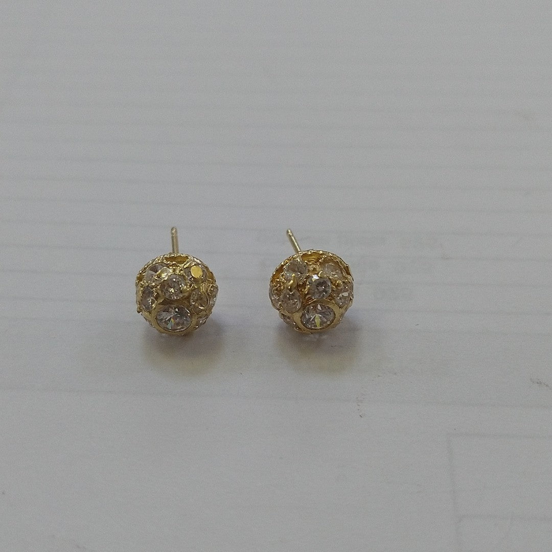 BROQUELES PAR ORO 14 K 2.2 GRMS (SEMINUEVO)