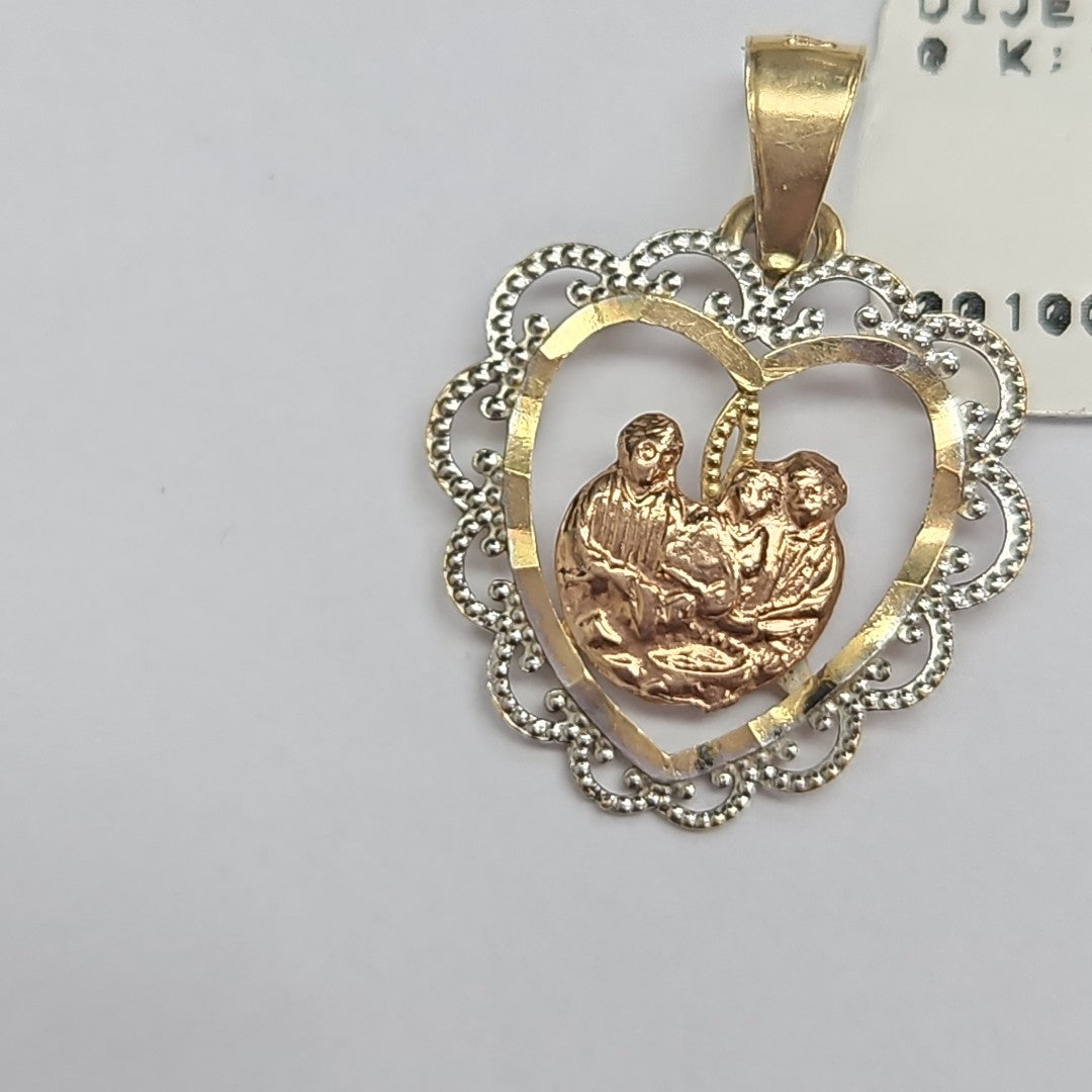 DIJE ORO COMBINADO 10 K 1,00 GRMS (SEMINUEVO)