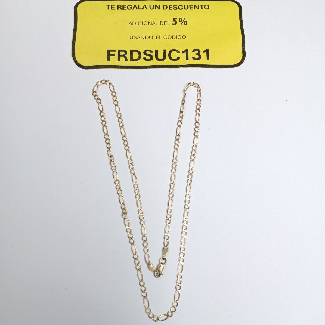 CADENA ORO 10 K 4,60 GRMS (SEMINUEVO)