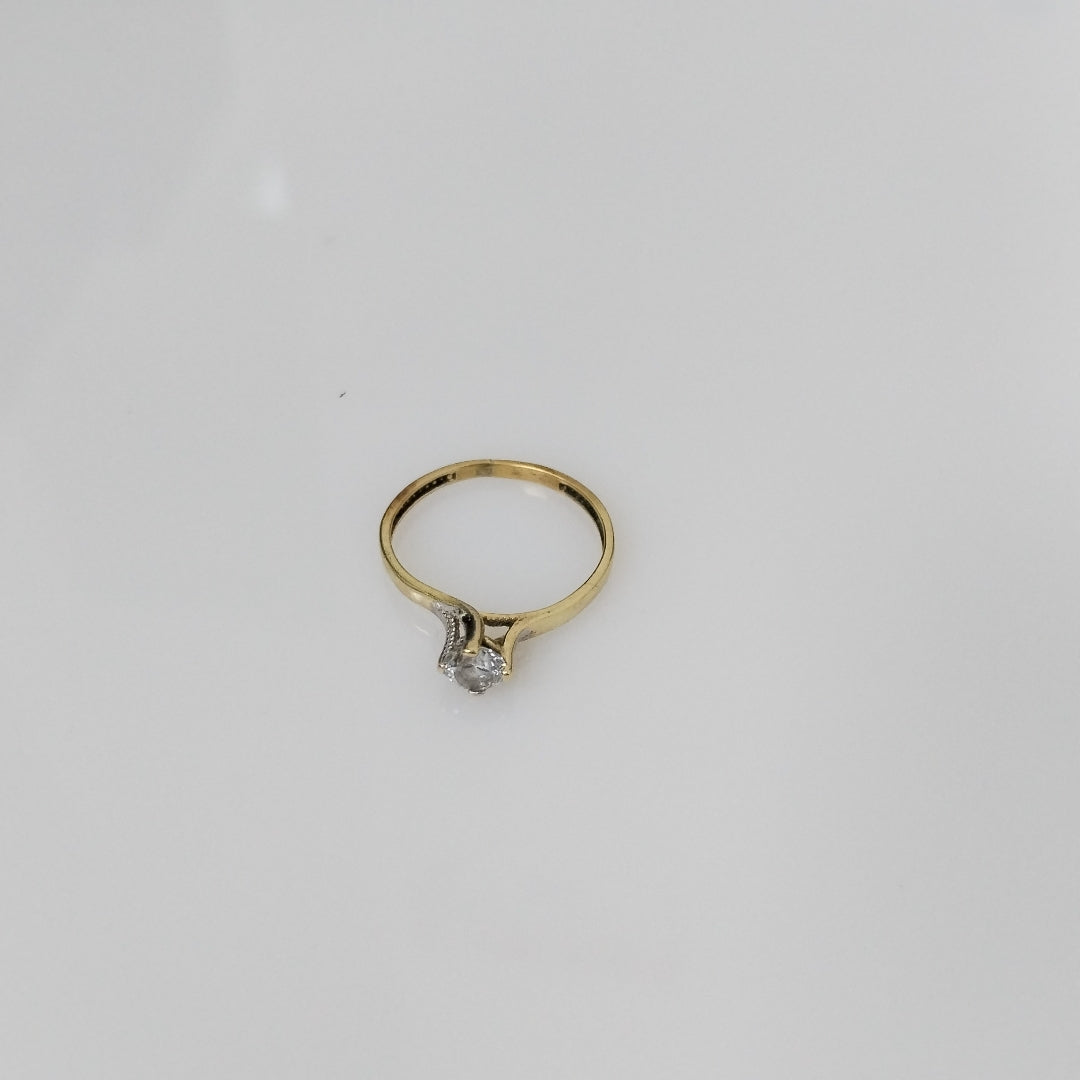 ANILLO ORO 14 K 1.3 GRMS (SEMINUEVO)