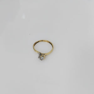 ANILLO ORO 14 K 1.3 GRMS (SEMINUEVO)